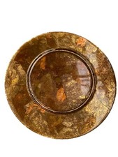 Set of 4 x Glass Charger Plate