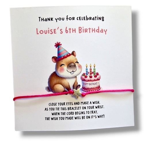 Capybara personalised birthday - personalised,