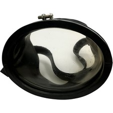 Vintage Heinke London Diving Mask System Hans Hass – Classic 1950s Rubber Scuba