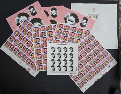 Elvis usps stamp collection - usps, 4