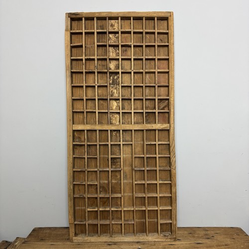 Vintage wooden printers tray - vintage,