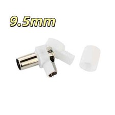 9.5mm RF Coax Right Angle TV