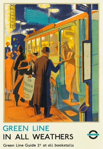 Vintage poster london - vintage,