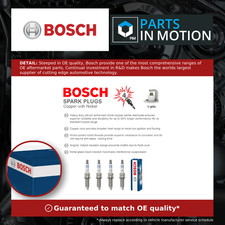 Spark Plugs Set 4x 0242129510 Bosch 5960G1 596055 596056 596083 596084 VR8SC 40