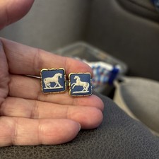 Wedgewood Horse Cufflinks