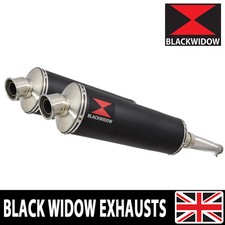 Yamaha TDM 900 2-2 2002-2009 Exhaust Silencer Kit 400mm Oval End Cans BN40V