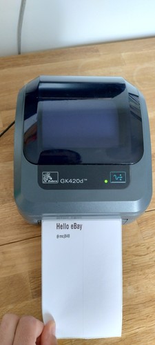 Zebra gx420d label printer - zebra,