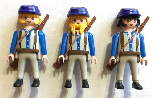 Playmobil union soldiers - playmobil,union,