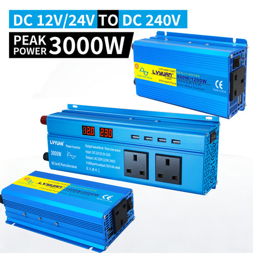 12v 24v 240v pure sine - to,
