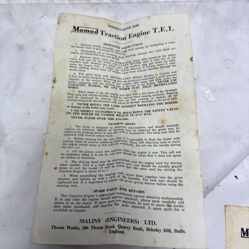 1960s mamod te1 traction - mamod,
