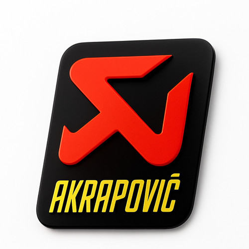 Akrapovic aluminium - akrapovic, 3d