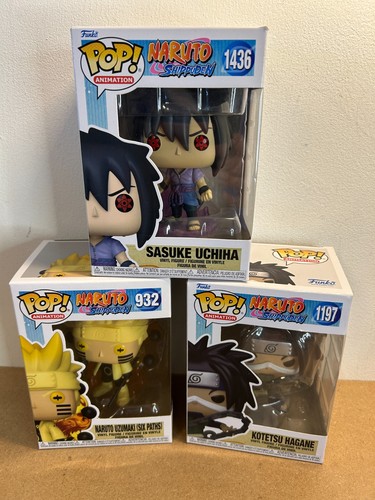 Funko pop naruto shippuden - x3,