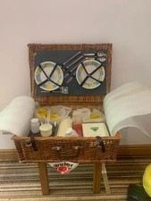 Antler Vintage Wicker Picnic