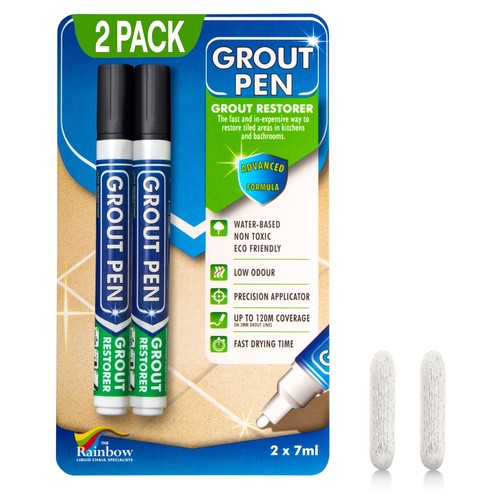 Twin pack grout pen - twin,