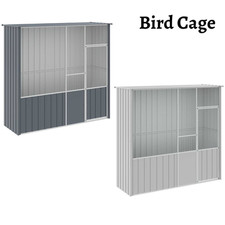 Large Bird Cage, Bird House, Parrot Bird Aviary, Parrot Cage, Galvanised Steel