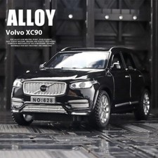 1:32 Volvo XC90 Alloy Diecast Car Model Toy Pull Back Sound Light Toy Vehicle UK