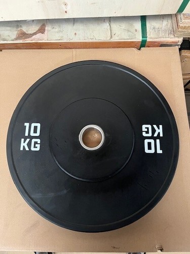 New black bumper plates - new,