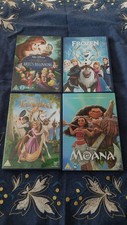 4 Children’s Disney Princess DVDs Inc Tangled
