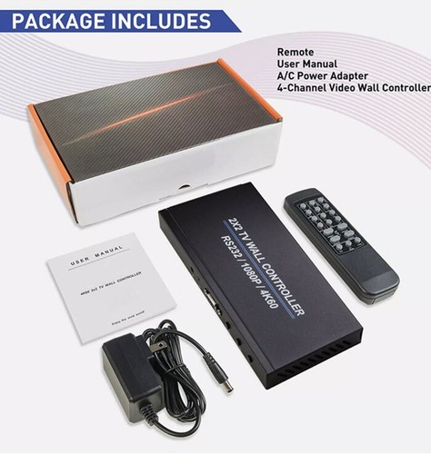 Video wall controller 2x2 - wall,
