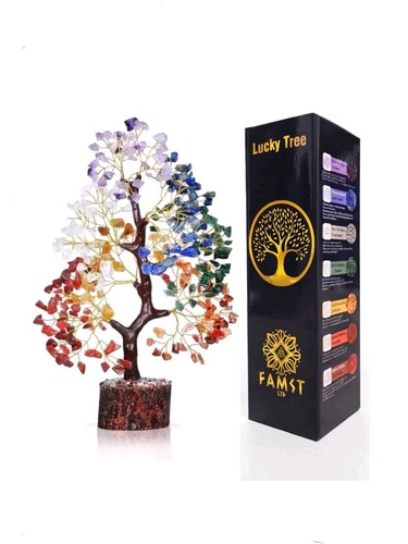 Chakra healing crystal tree - ,