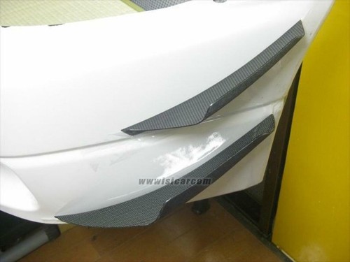 Double carbon canards set - carbon, fr
