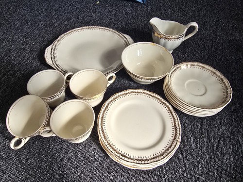 Vintage grindley cream - cream, petal