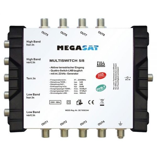 Megasat multiswitch 8 - megasat,