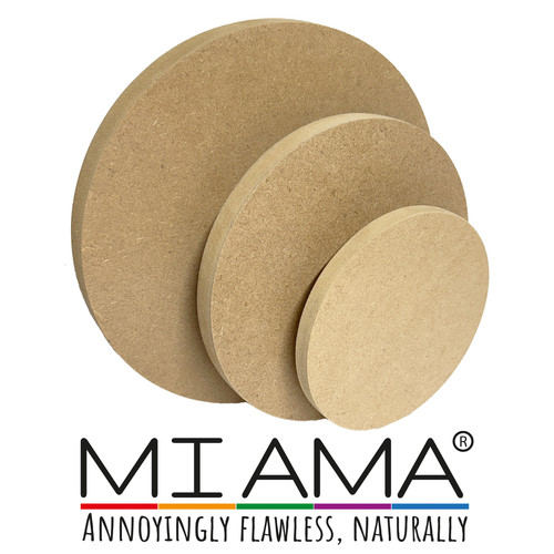 Mdf circle wooden disk - wooden,