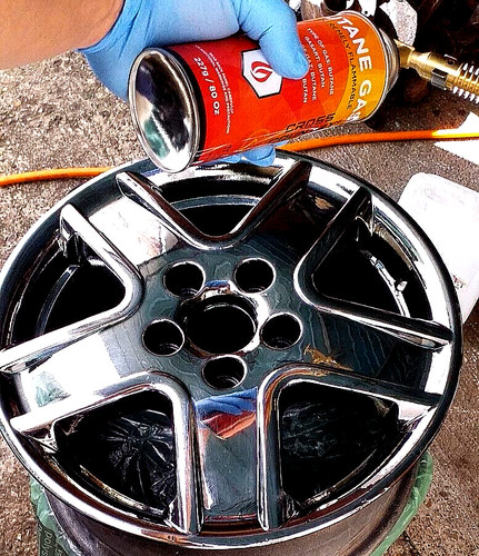 Chrome paint 10ml - paint, brush