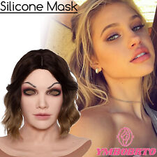 Silicone Realistic Female Face