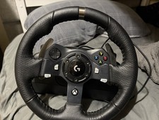 Logitech G920 Racing Steering Wheel with Pedals and Shifter Xbox/Pc Compatible