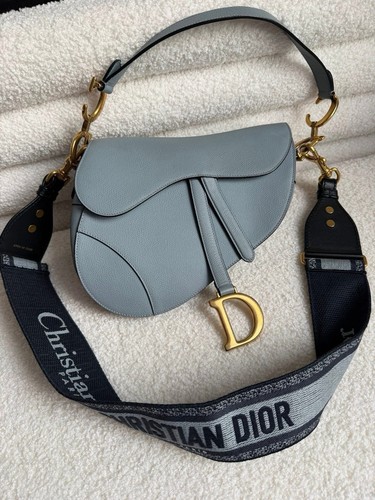 Dior saddle medium - saddle, blue