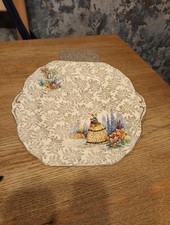 Vintage Empire Shelton Ivory 738  Crinoline Lady Plate