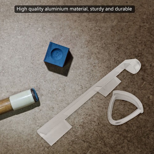Aluminum snooker stick clamp - aluminum,