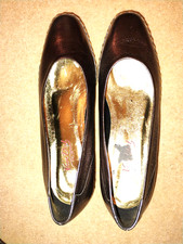 Ladies Van Dal Ella Pewter Size 5 Slip On Shoes Only Slight Ware See Photos new