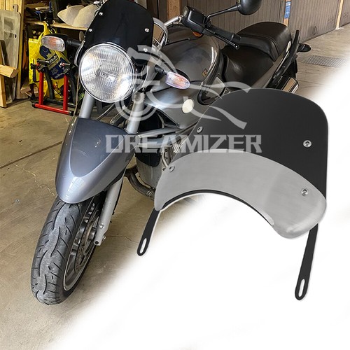 Round headlight windshield - round,