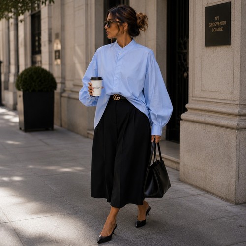 Shirin guild blue cotton - shirin,