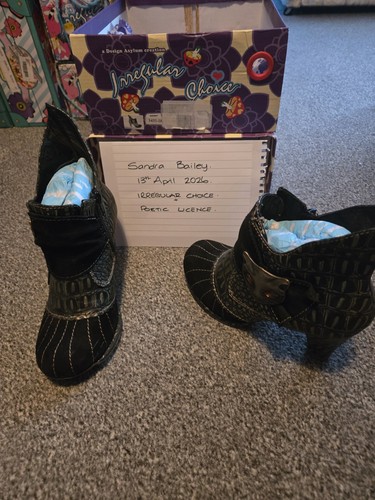 Irregular choice miaow - miaow, black