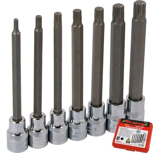 Neilsen 7pc extra long spline - 7pc,