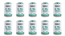 10 x Saft Lithium Battery LS 14250 - 1/2 AA - Lot of 10