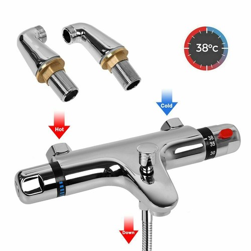 Chrome bathroom thermostatic - chrome,