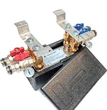 Nordic Tec Plate Heat Exchanger 4x1'' 100kW - 200kW insulation brackets valves