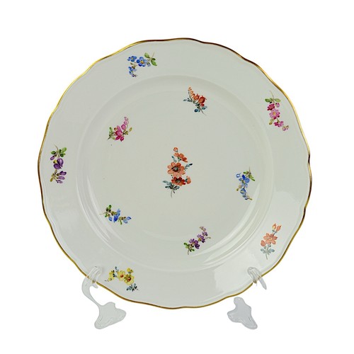Antique meissen dinner plate - antique,