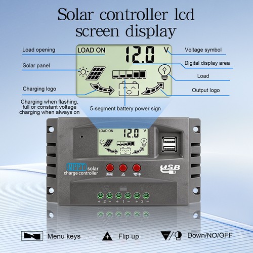 Aeternasol 100a mppt - mppt, 12v/24v
