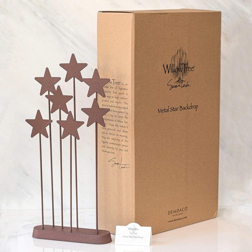 Willow tree metal star - tree,
