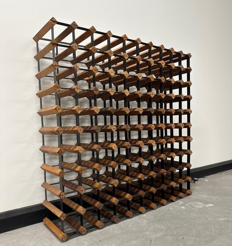 Luxury wooden wine rack 100 - wooden,