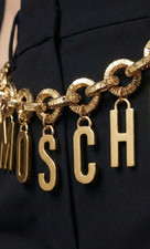 H&M x Moschino Gold Metal