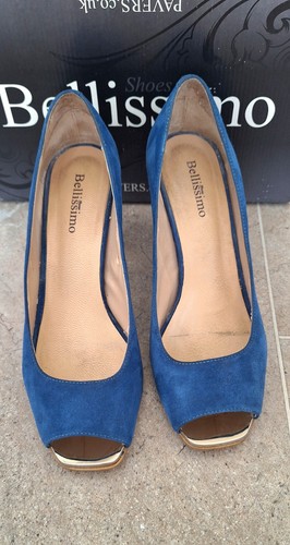 Bellisimo royal blue suede - bellisimo,