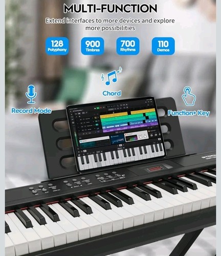Key digital piano full size - piano,