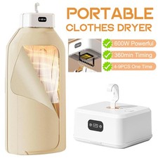 Portable Electric Clothes Dryer Foldable Hot Air Dry Machine Home Tarvel Buddy